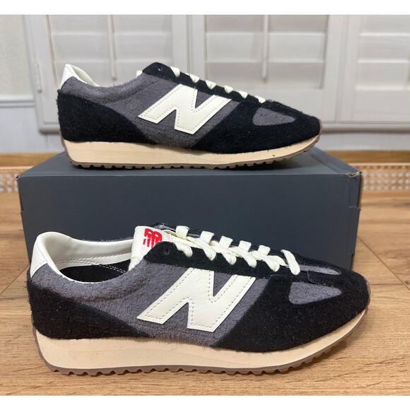 New Balance Womens 471 Lifestyle Sneaker Grey Black Suede Mesh Size 7 NIB Unisex - Picture 3 of 14